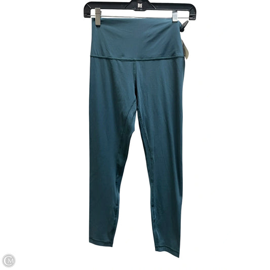 Athletic Leggings By Lululemon In Blue, Size: 6