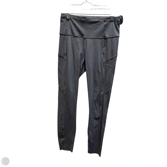 Athletic Leggings By Lululemon In Grey, Size: 6