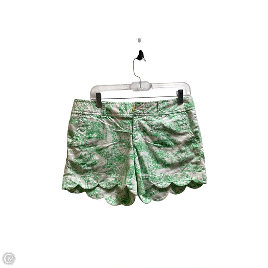 Shorts Designer By Lilly Pulitzer In Green, Size: 4
