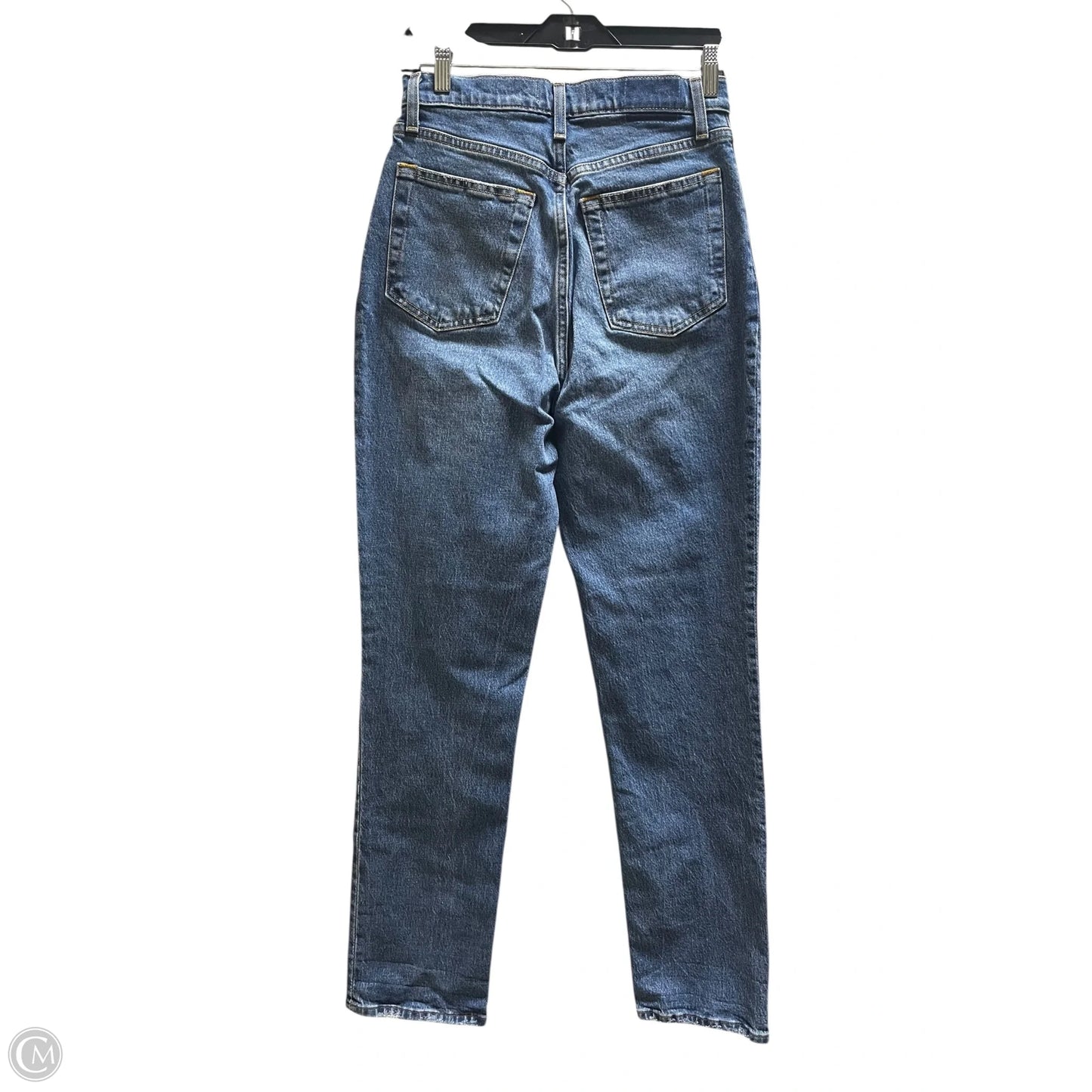 Jeans Straight By Abercrombie And Fitch In Blue Denim, Size: 6