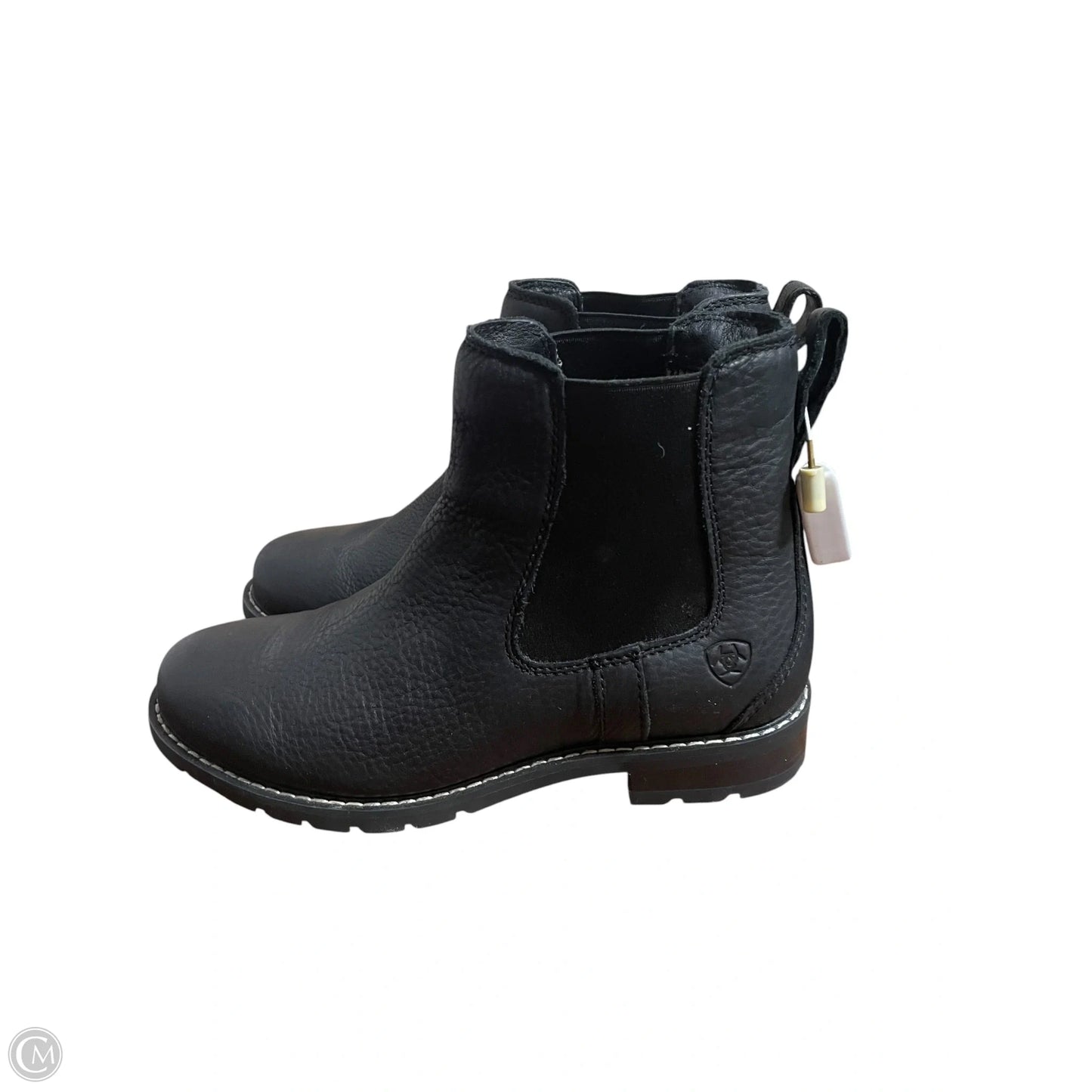 Boots Ankle Flats By Ariat In Black, Size: 7.5