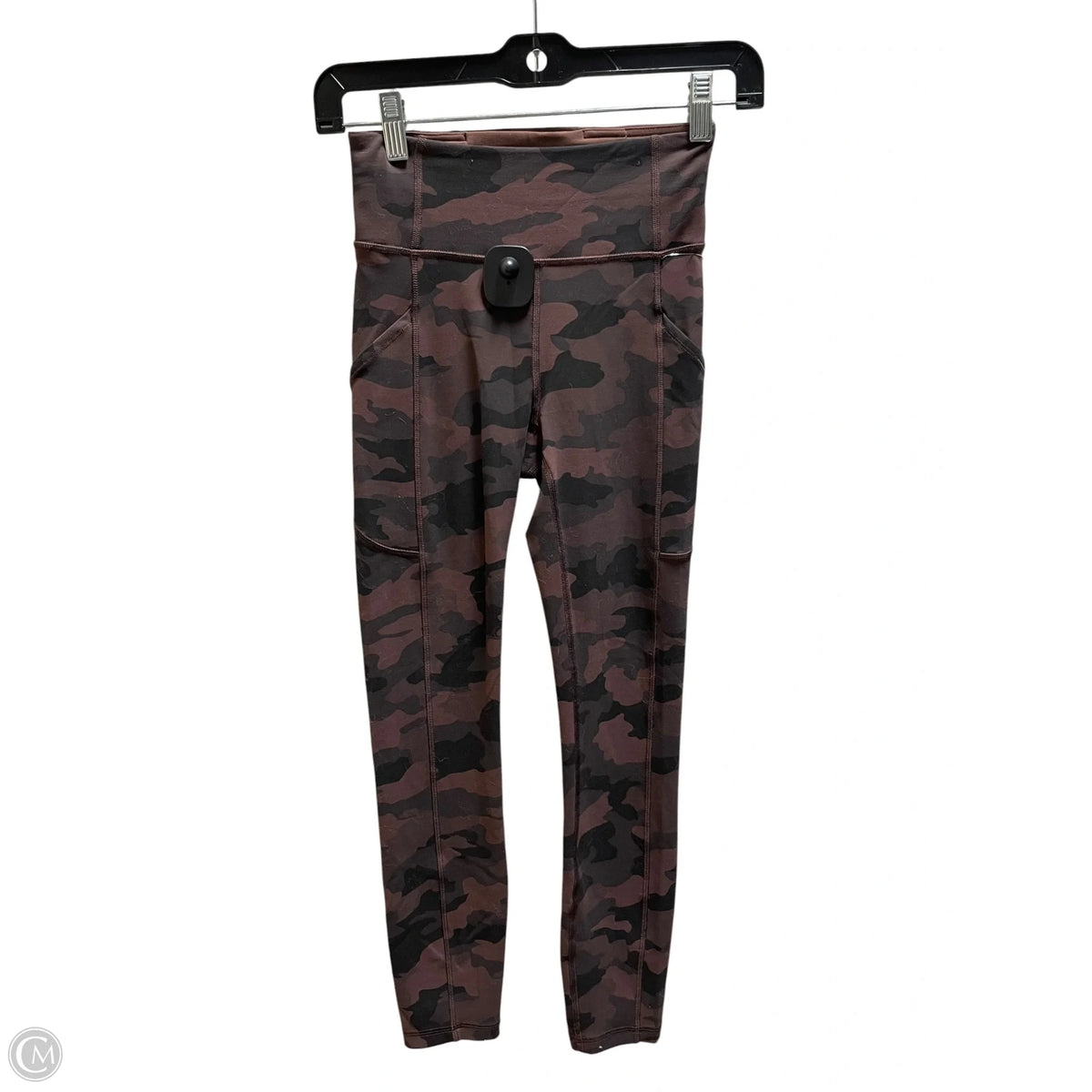 Athletic Leggings By Lululemon In Camouflage Print, Size: 2