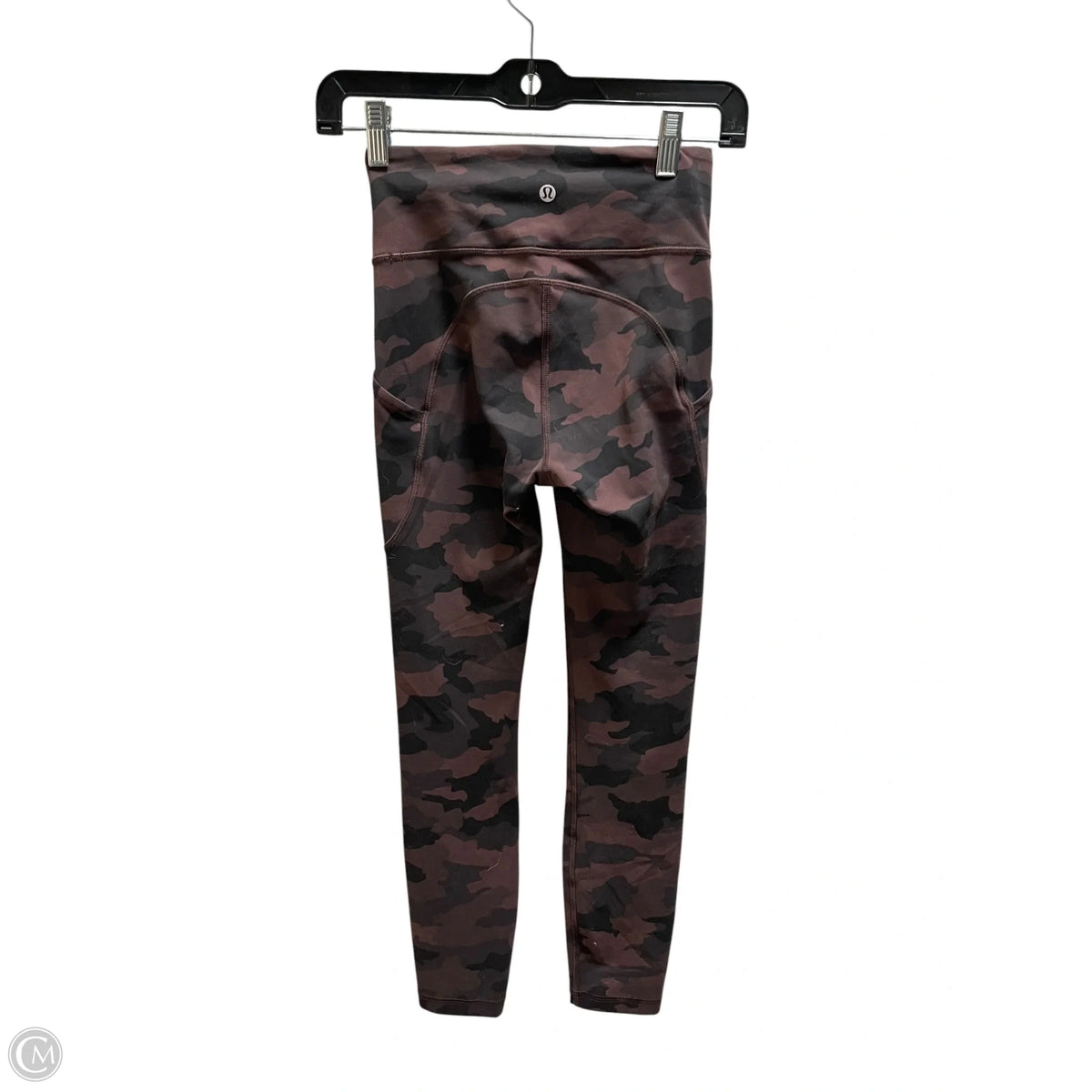 Athletic Leggings By Lululemon In Camouflage Print, Size: 2