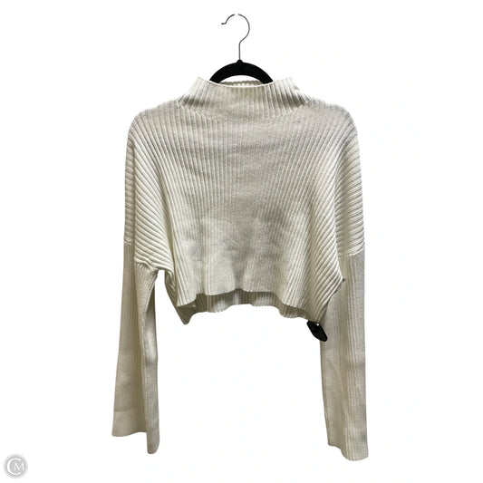 Top Long Sleeve By Talulah In Cream, Size: S