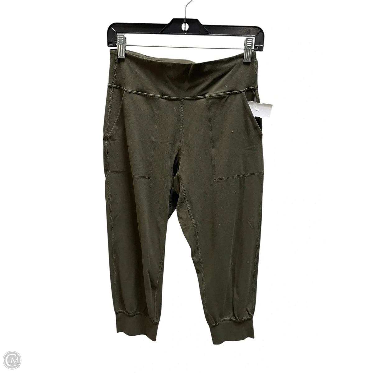 Athletic Leggings By Lululemon In Green, Size: 8