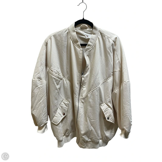 Jacket Other By Anthropologie In Cream, Size: M