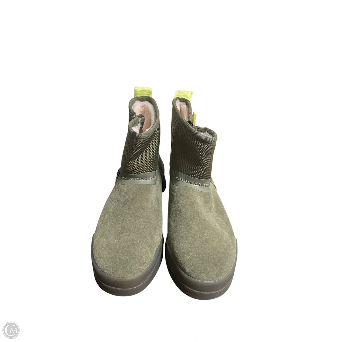 Boots Designer By Ugg In Green, Size: 7