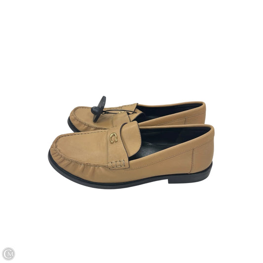 Shoes Designer By Coach In Tan, Size: 8