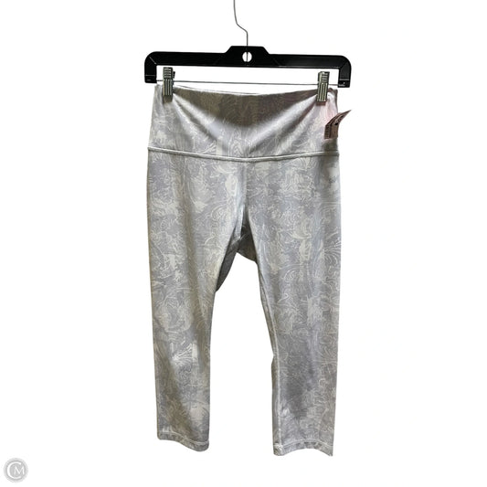 Athletic Leggings By Lululemon In Grey, Size: 8
