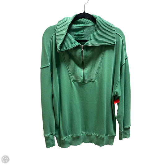 Sweatshirt Collar By Aerie In Green, Size: M