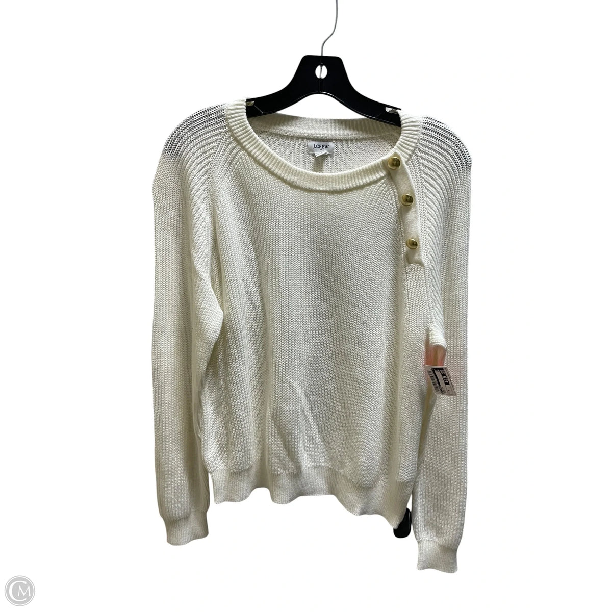 Sweater By J. Crew In White, Size: M