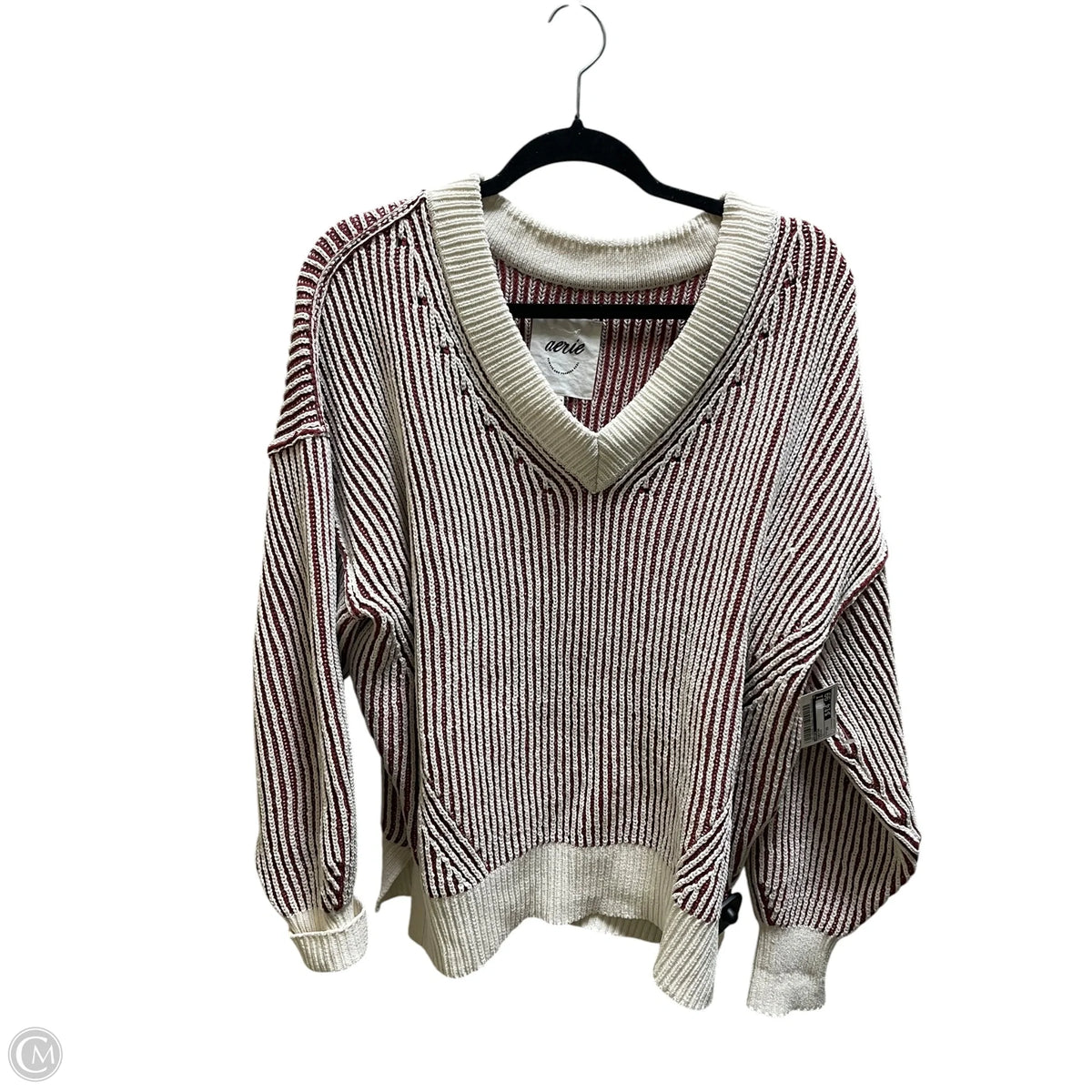 Sweater By Aerie In Maroon, Size: Xs