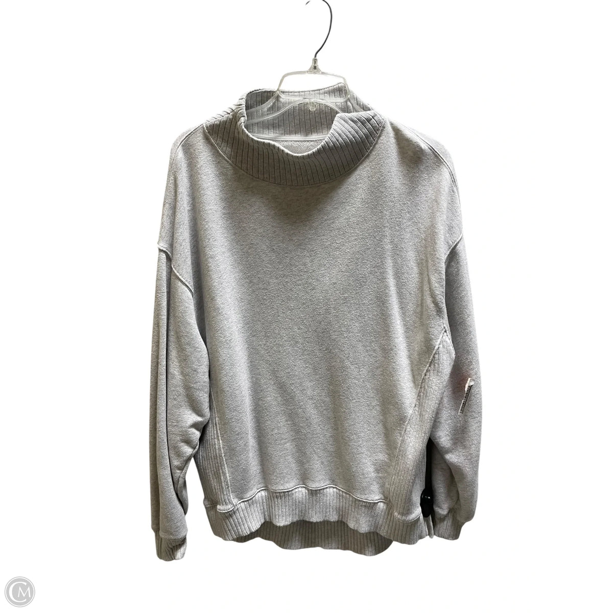 Sweatshirt Collar By Aerie In Grey, Size: Xs