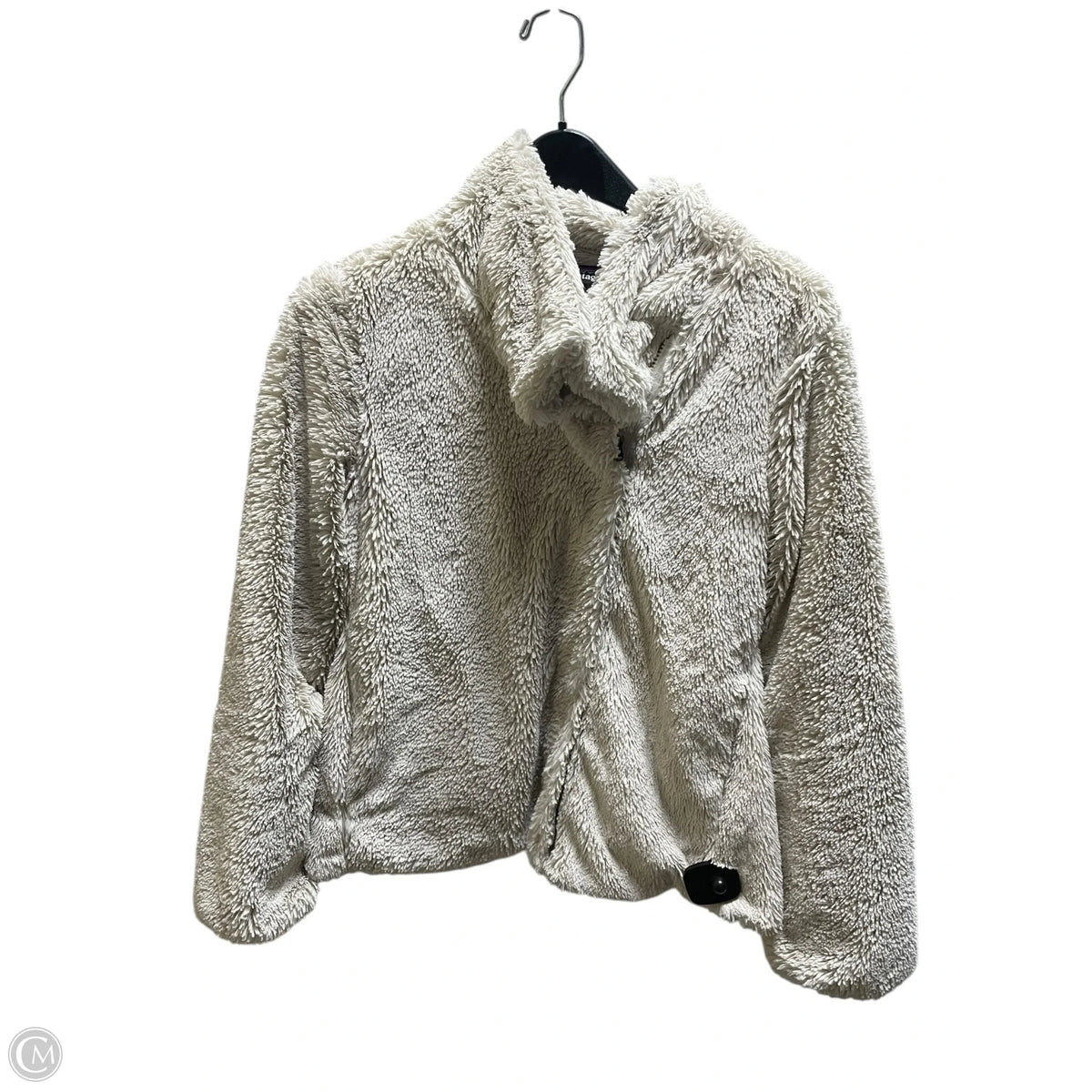 Jacket Faux Fur & Sherpa By Patagonia In Grey, Size: S