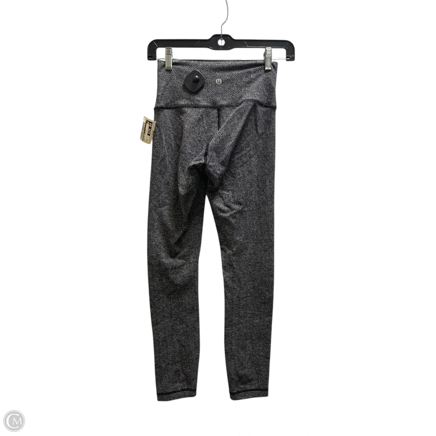 Athletic Leggings By Lululemon In Grey, Size: 2