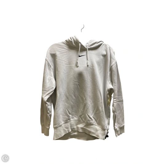 Sweatshirt Hoodie By Nike Apparel In White, Size: Xs