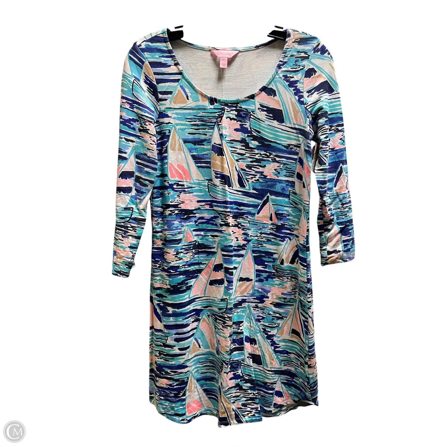 Dress Designer By Lilly Pulitzer In Blue, Size: Xs