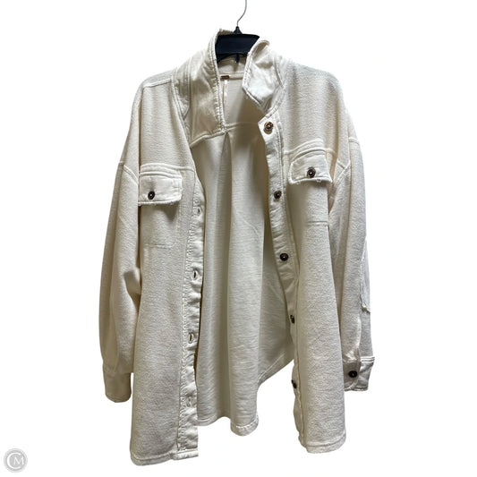 Top Long Sleeve By Free People In Cream, Size: Xs