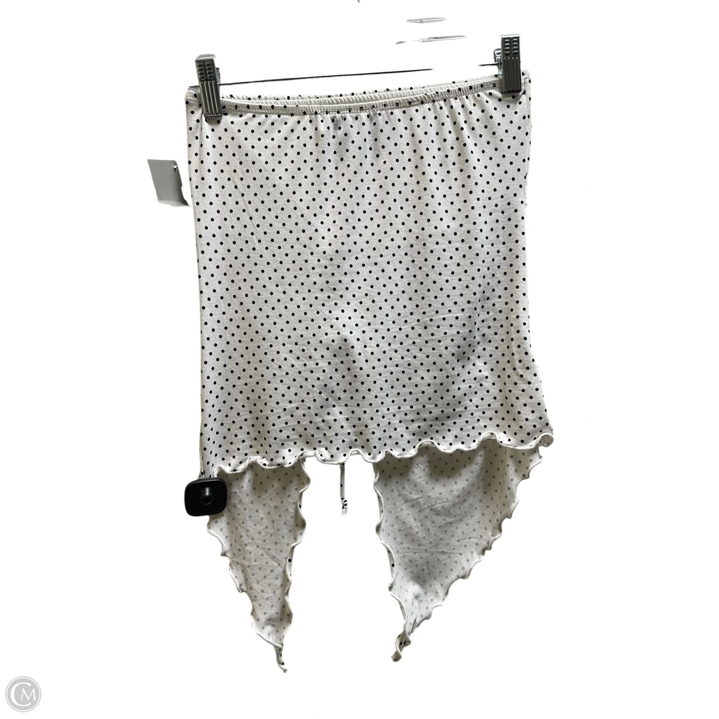 Top Sleeveless By Just Polly In White, Size: M