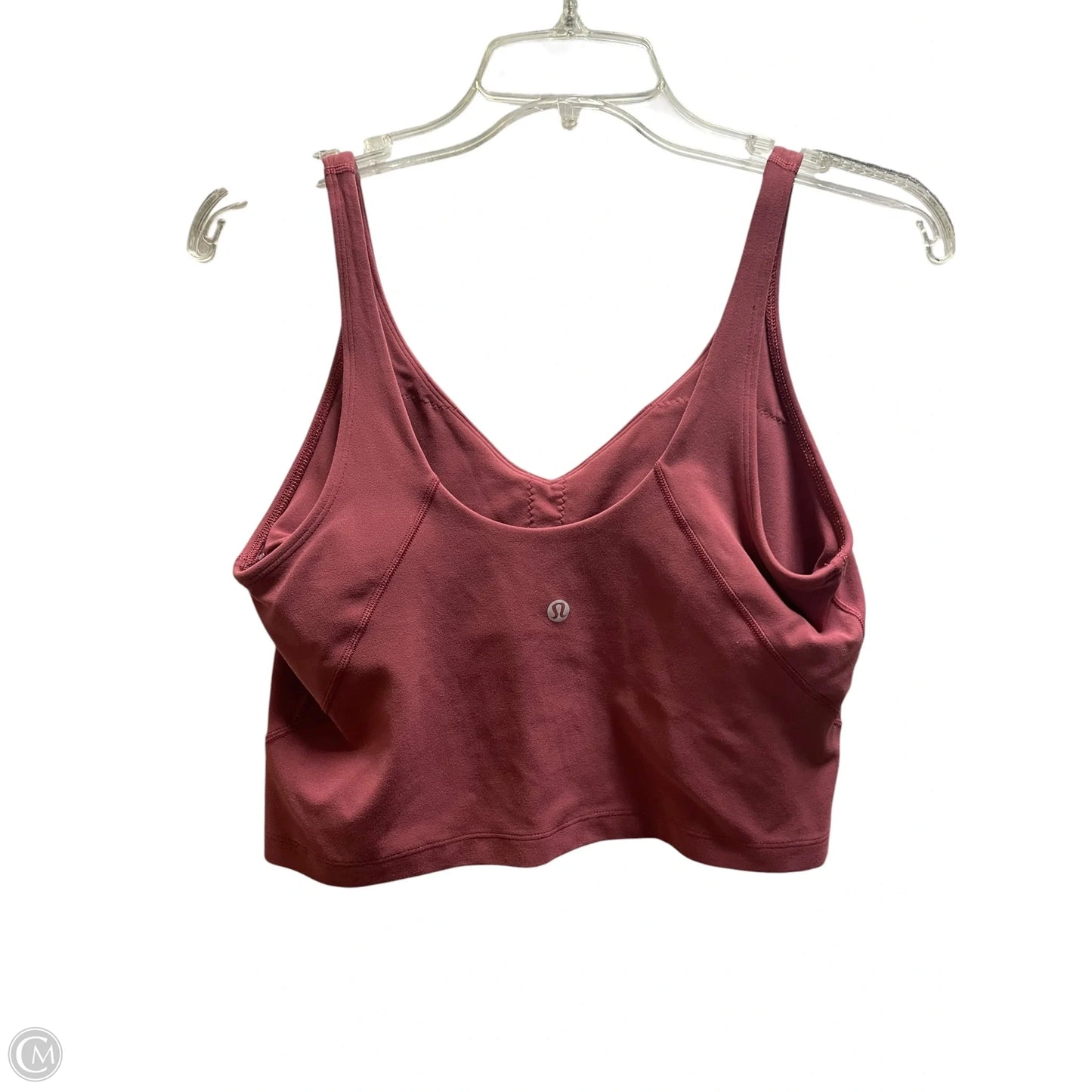 Athletic Tank Top By Lululemon In Red, Size: 10
