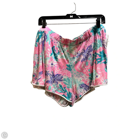Shorts Designer By Lilly Pulitzer In Multi-colored, Size: 1x