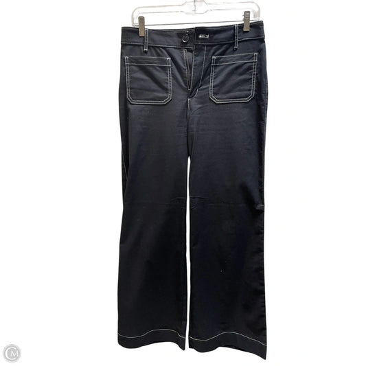 Jeans Straight By Loft In Black, Size: 26