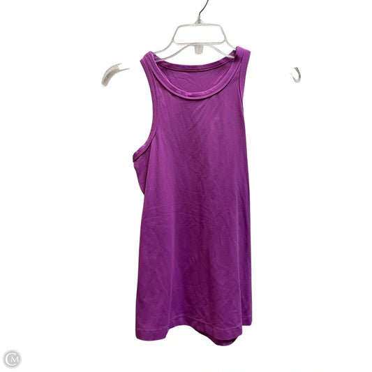 Athletic Tank Top By Lululemon In Purple, Size: M
