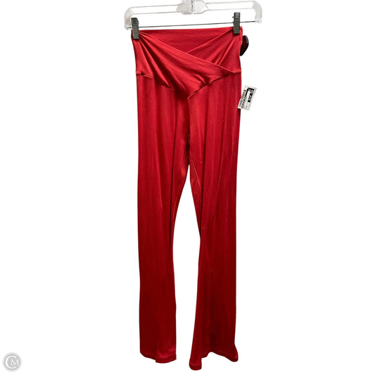 Athletic Leggings By Offline In Red, Size: M