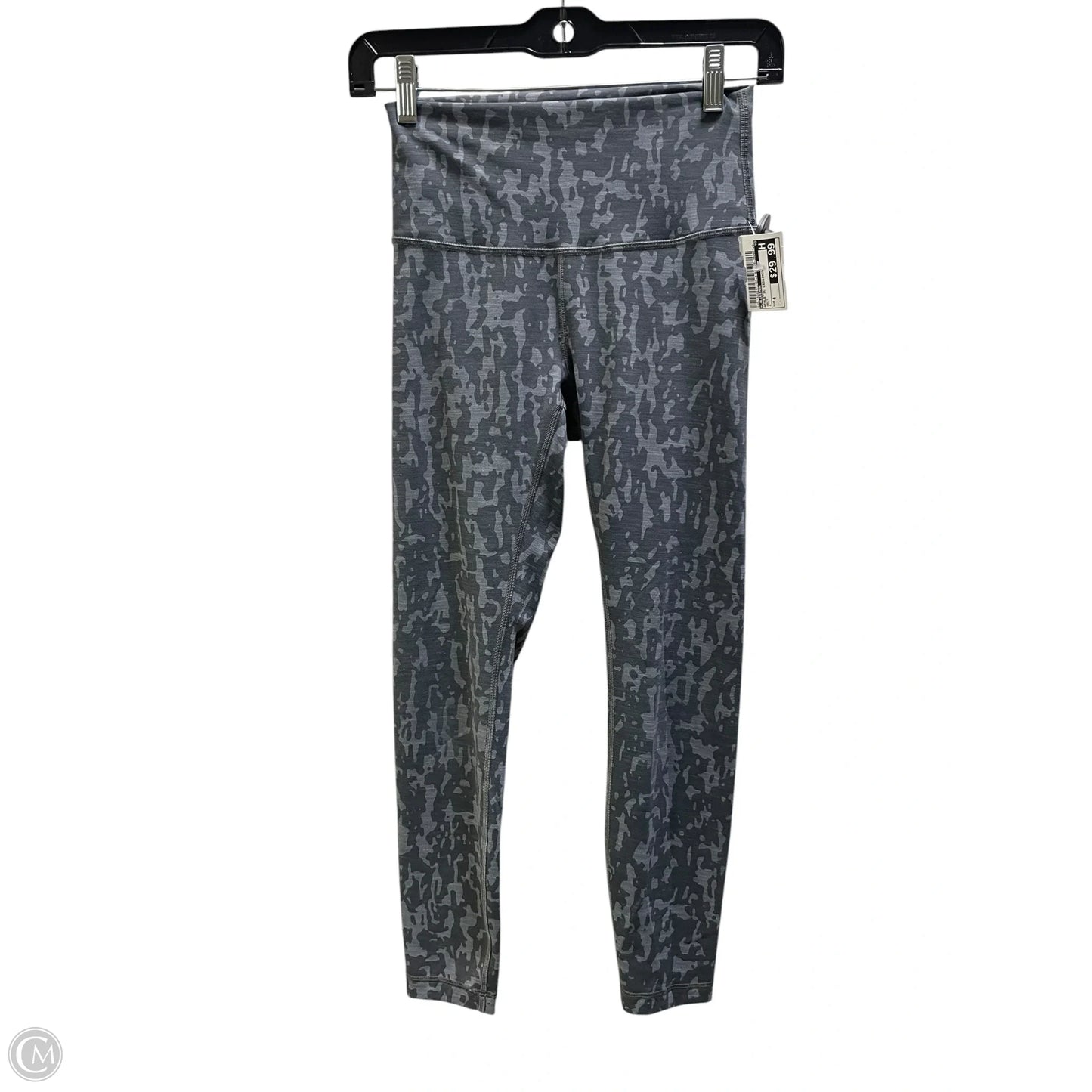 Athletic Leggings By Lululemon In Grey, Size: 4