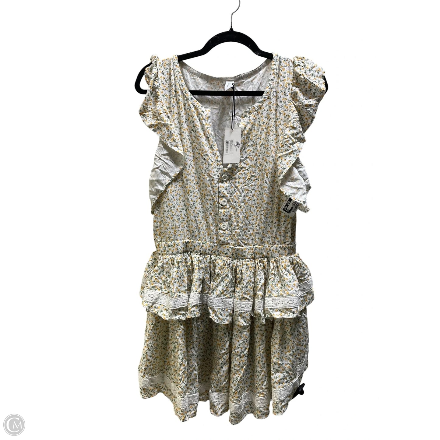 Dress Casual Short By Clothes Mentor In Floral Print, Size: S