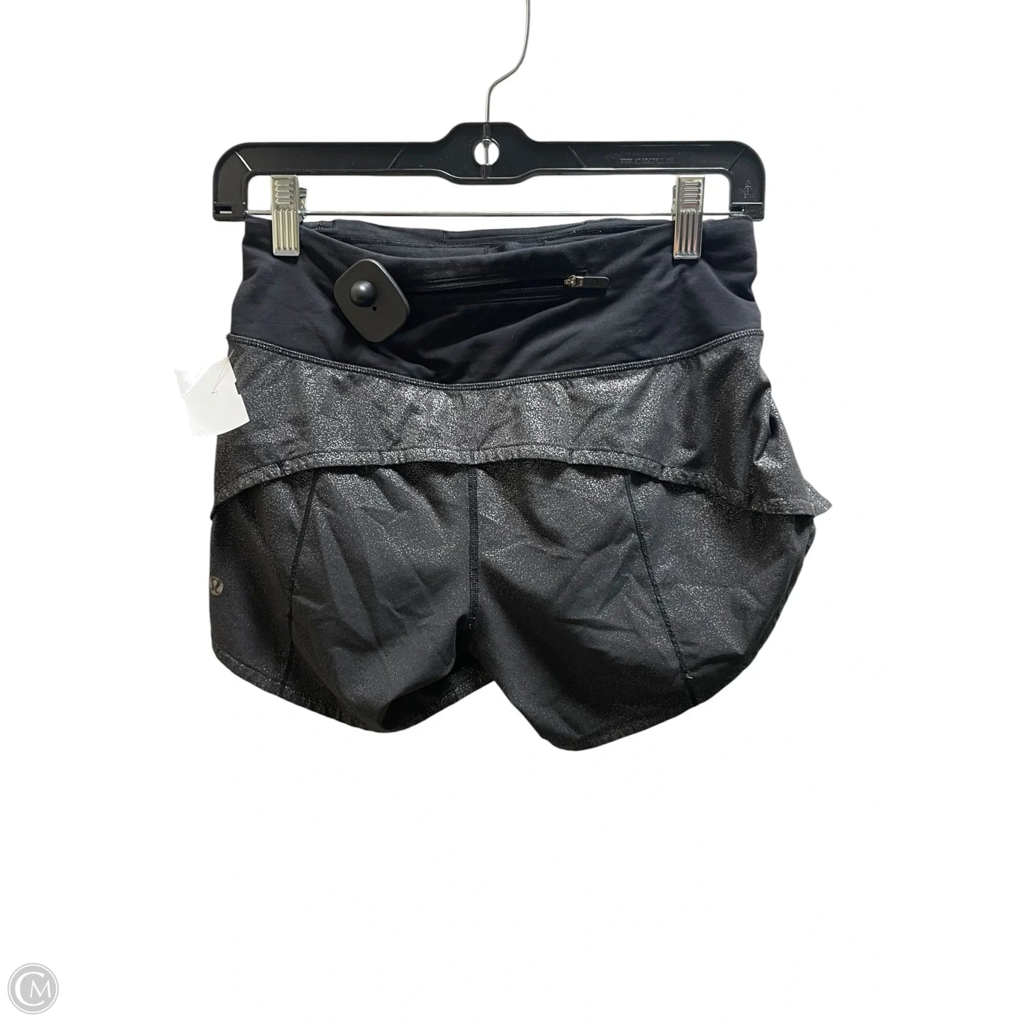 Athletic Shorts By Lululemon In Silver, Size: 2