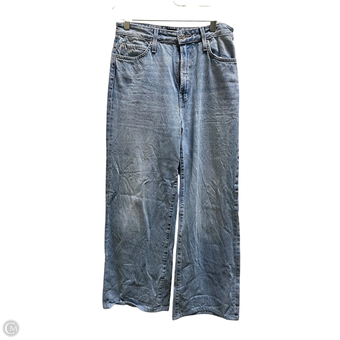 Jeans Straight By Edwin In Blue Denim, Size: 6