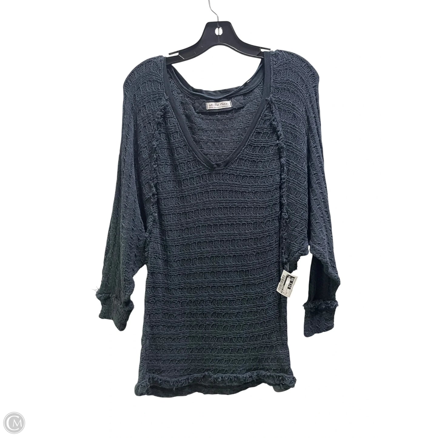 Top Long Sleeve By Free People In Grey, Size: M