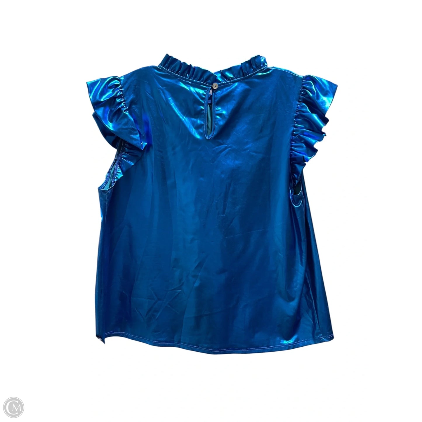 Top Sleeveless By Jodifl In Blue, Size: L
