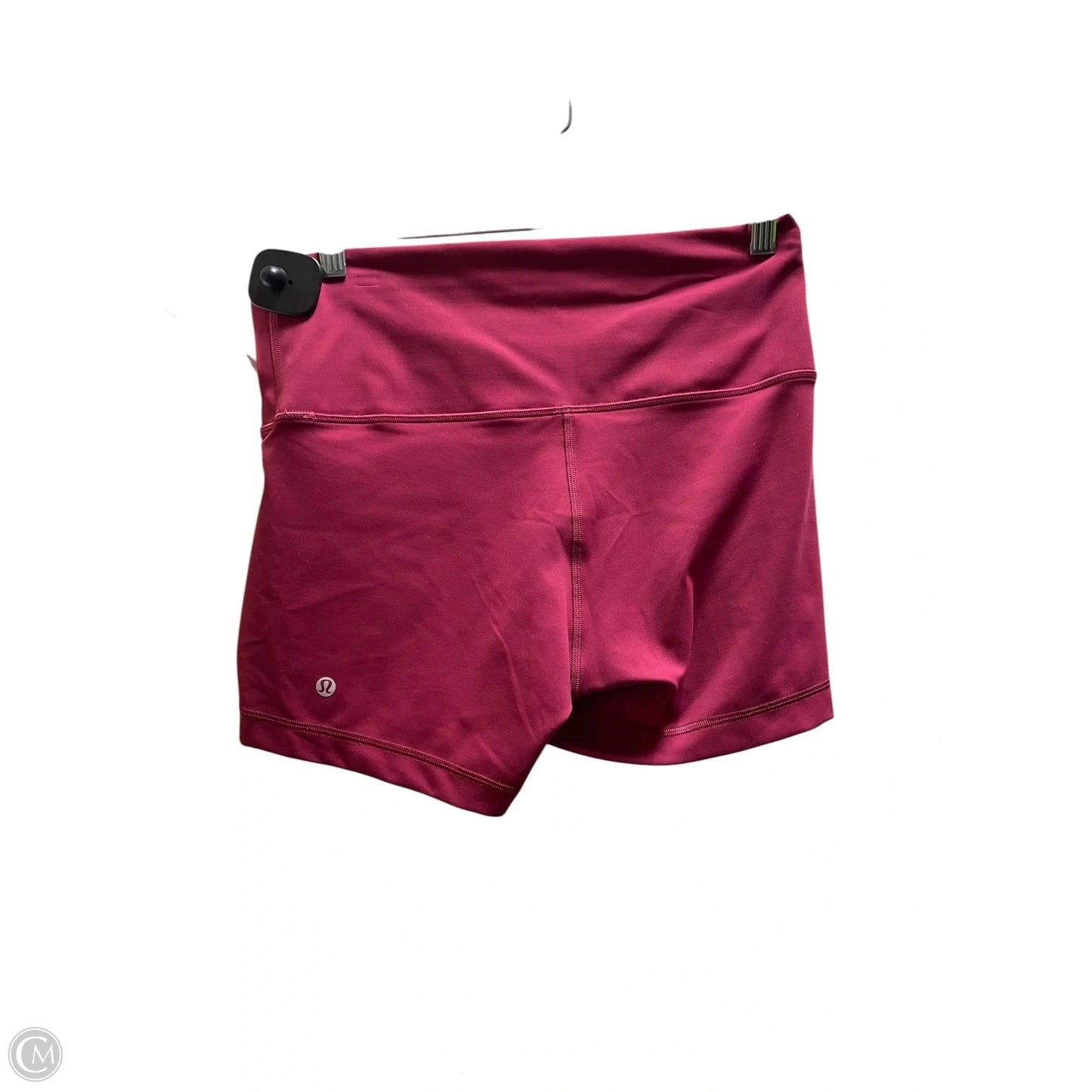 Athletic Shorts By Lululemon In Red, Size: 12