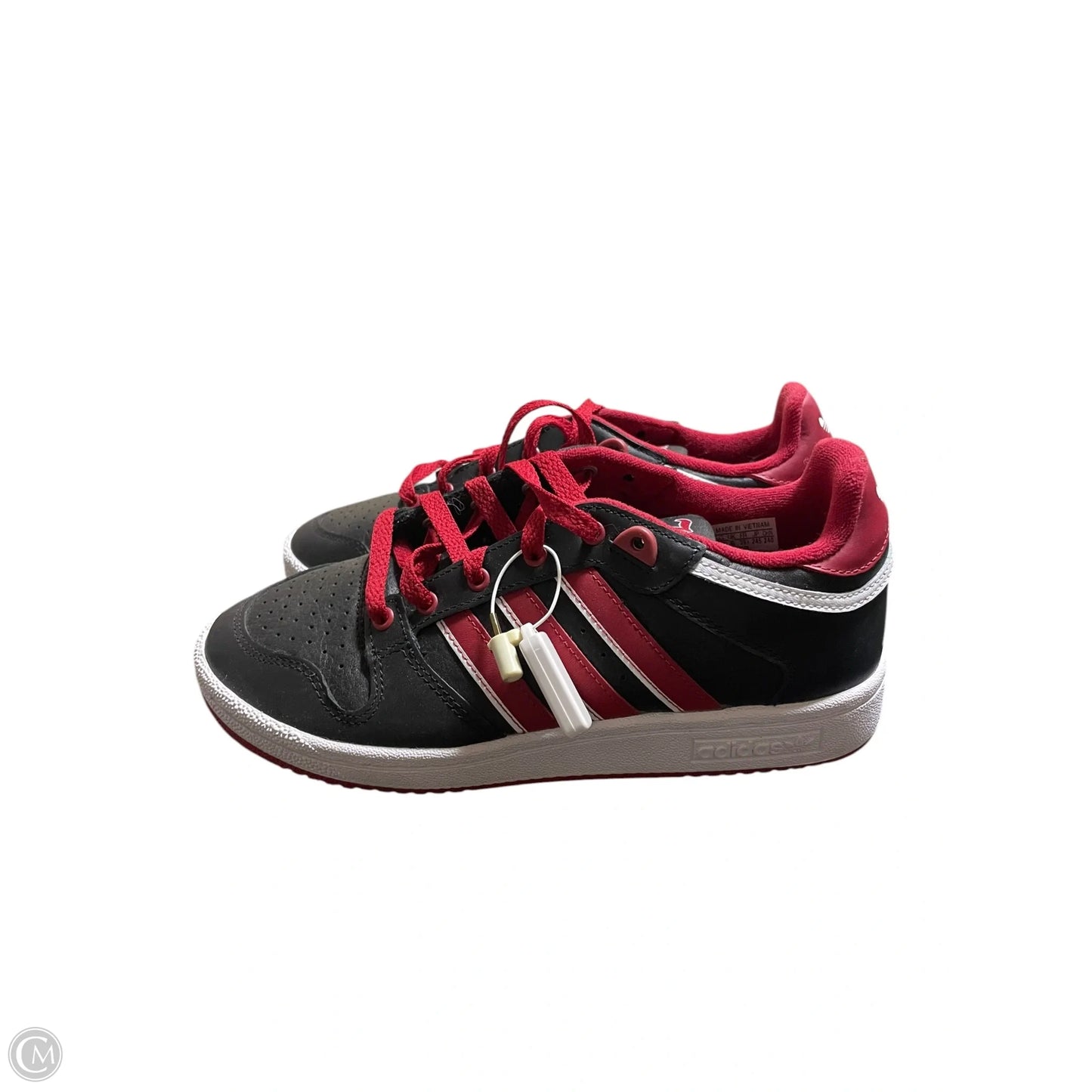 Shoes Sneakers By Adidas In Black & Red, Size: 8.5