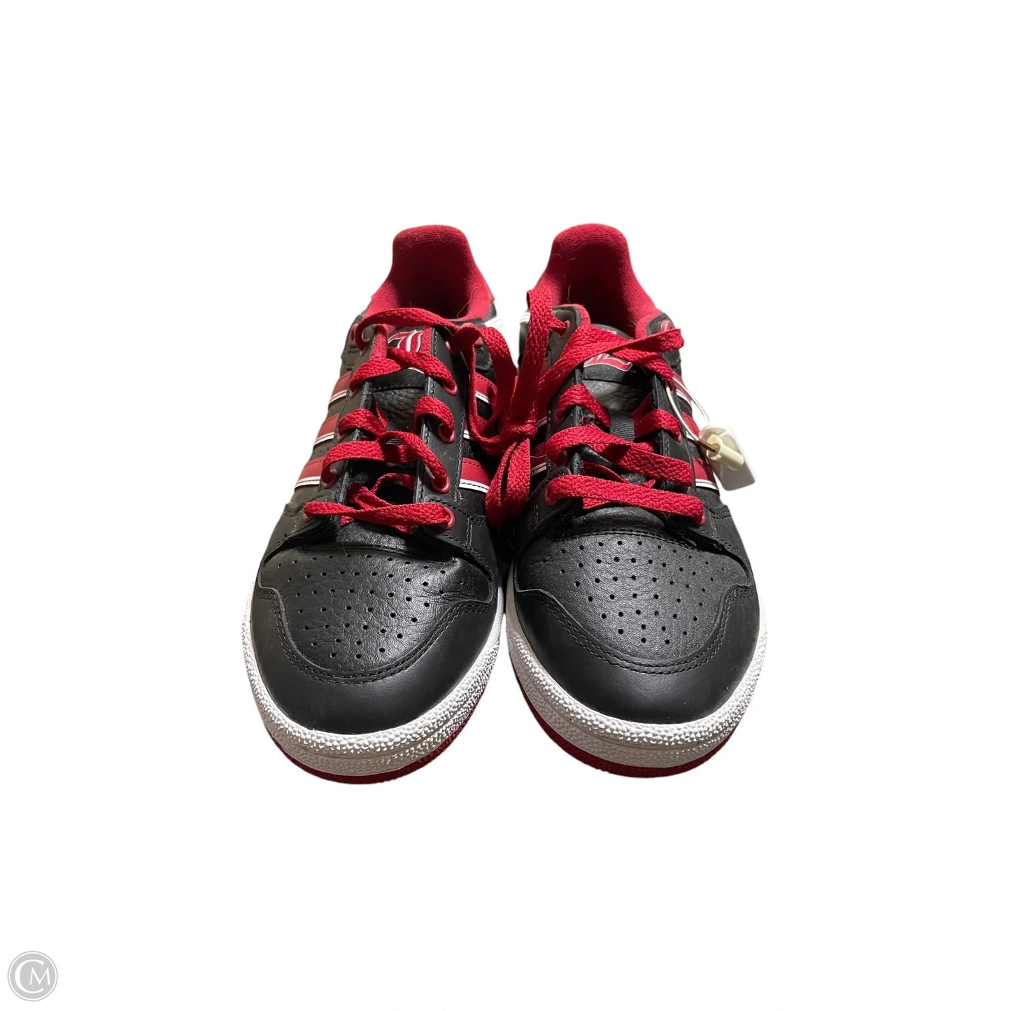 Shoes Sneakers By Adidas In Black & Red, Size: 8.5