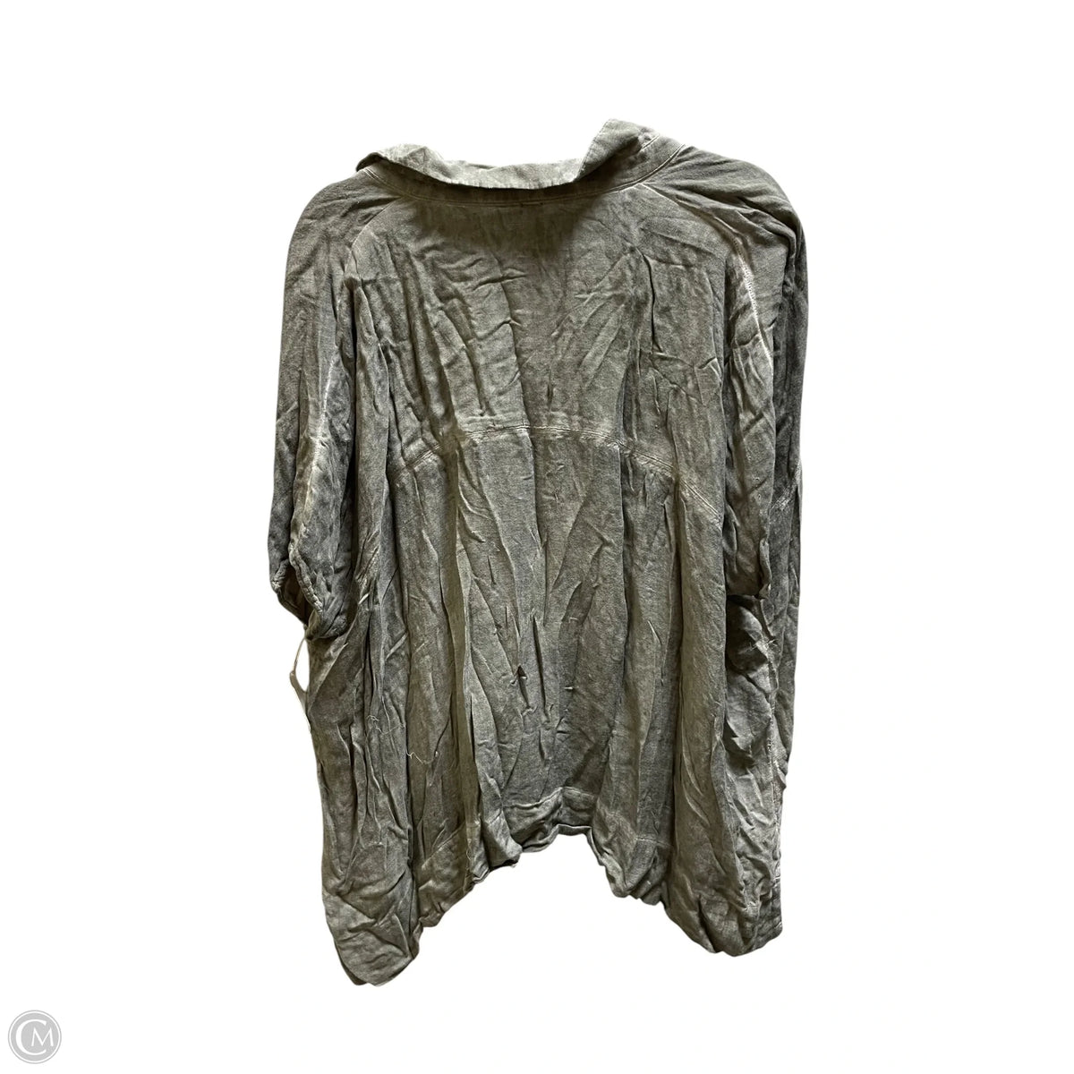 Top Short Sleeve By Free People In Green, Size: L