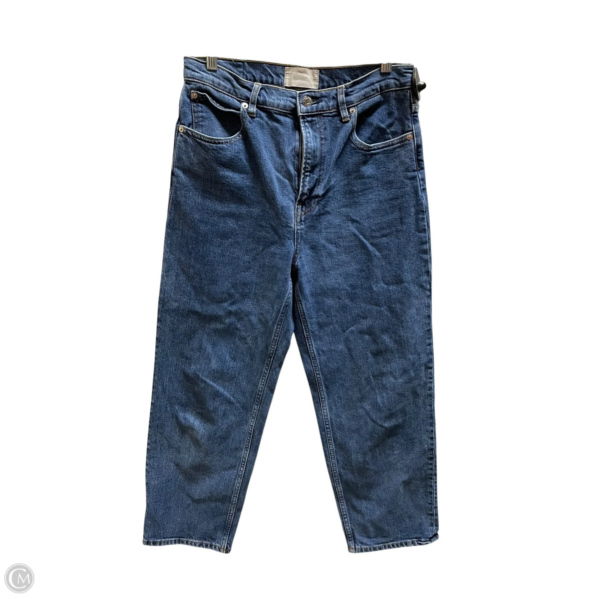 Jeans Straight By Everlane In Blue Denim, Size: 8
