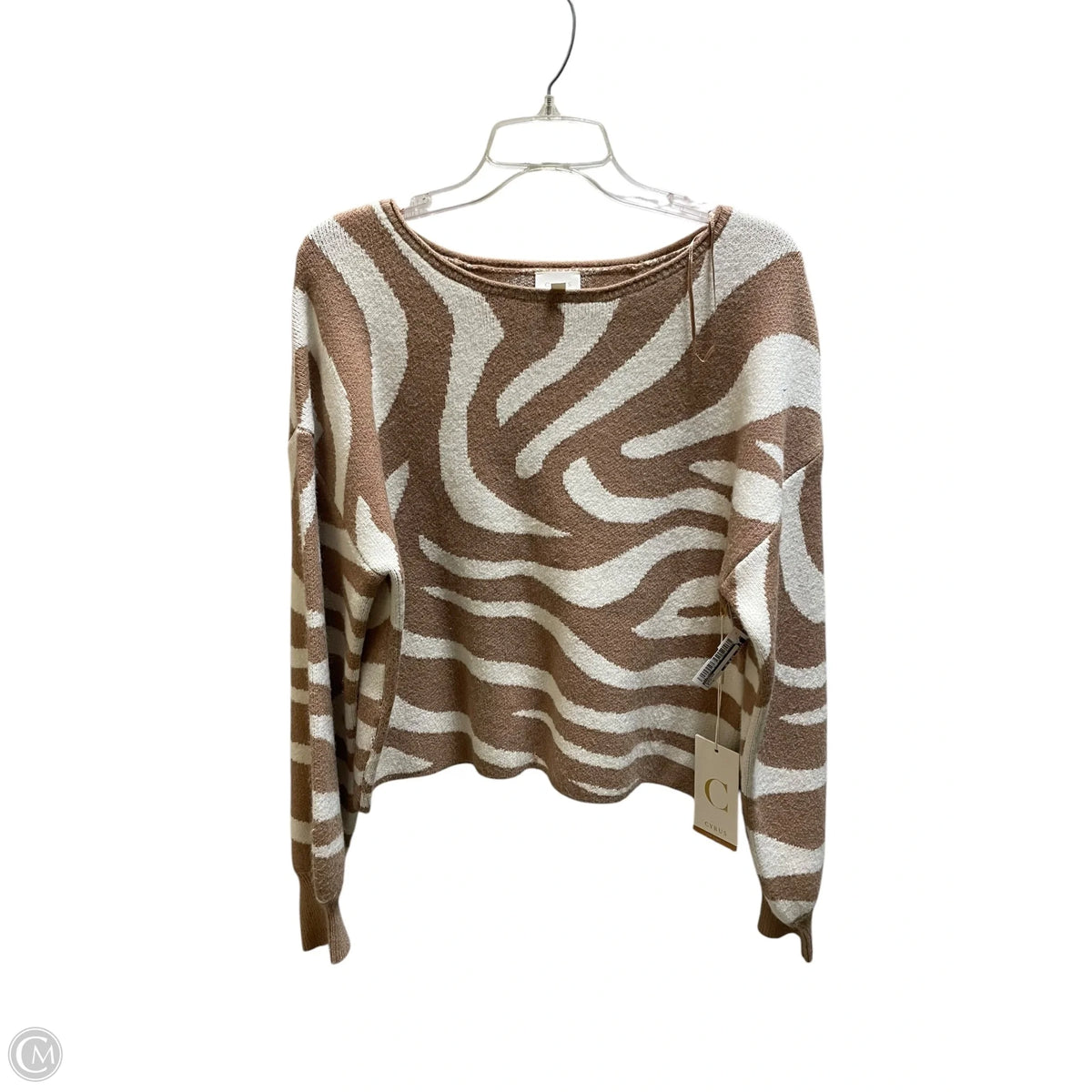Sweater By Cyrus In Brown, Size: M