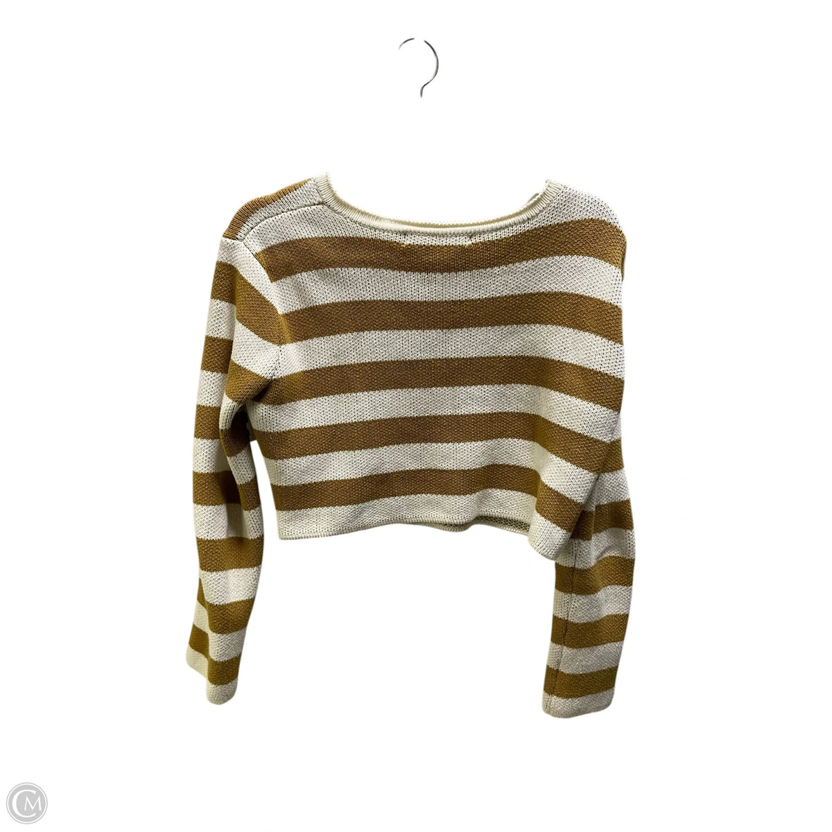 Sweater By Bishop + Young In Striped Pattern, Size: M