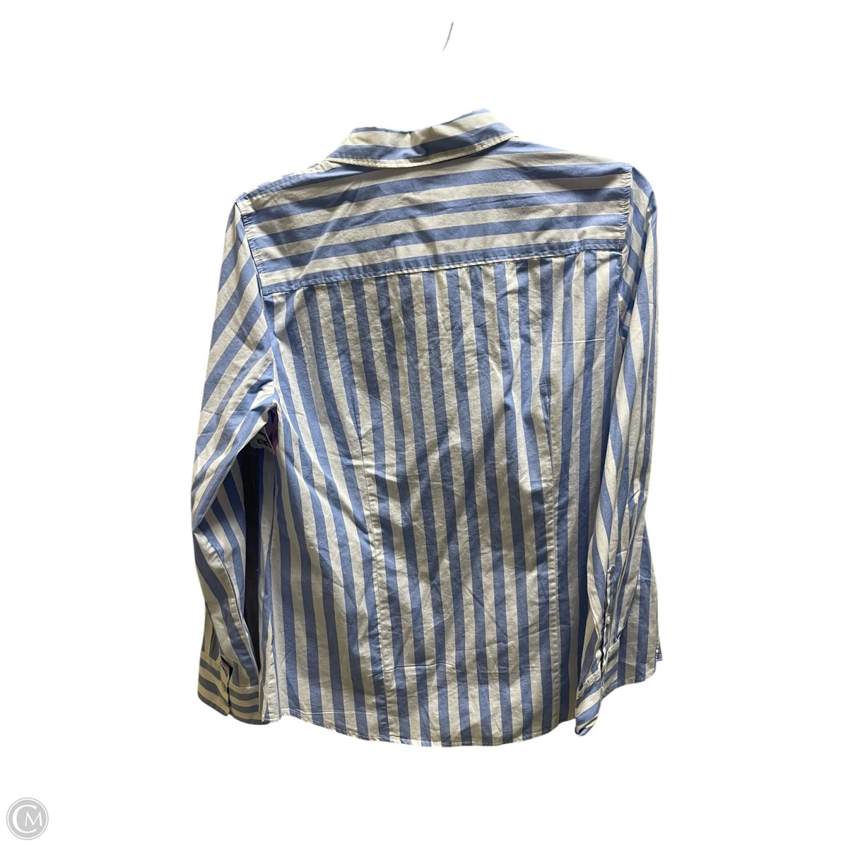 Top Long Sleeve By J. Crew In Striped Pattern, Size: M