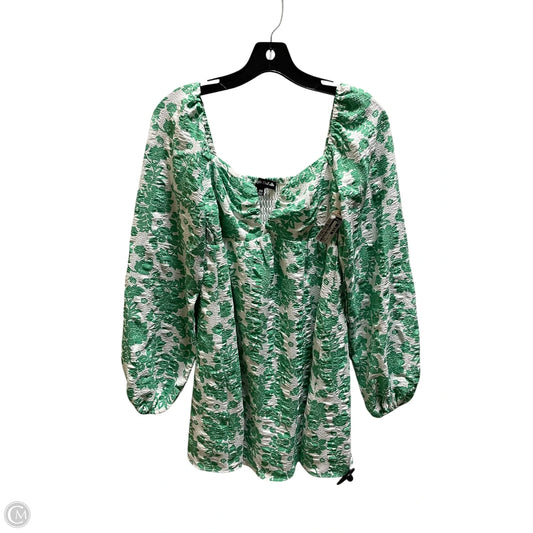 Dress Casual Short By Clothes Mentor In Green, Size: Xs