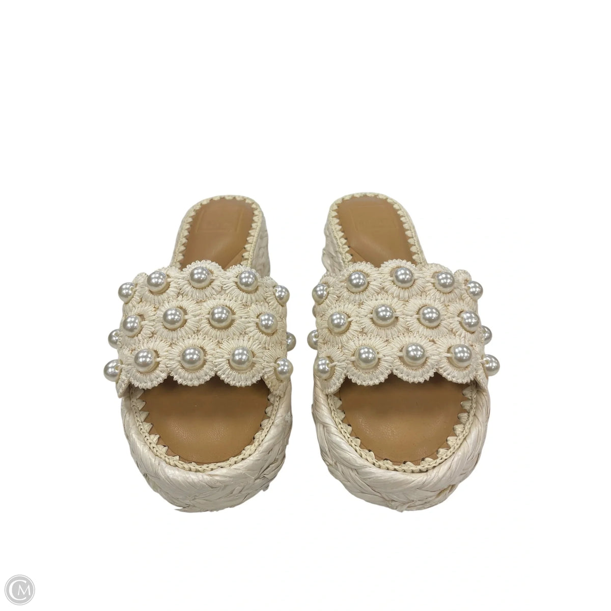 Sandals Heels Platform By Dolce Vita In White, Size: 6