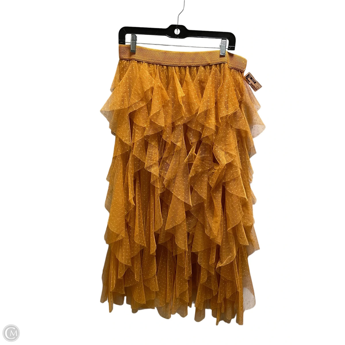 Skirt Maxi By Anthropologie In Yellow, Size: M