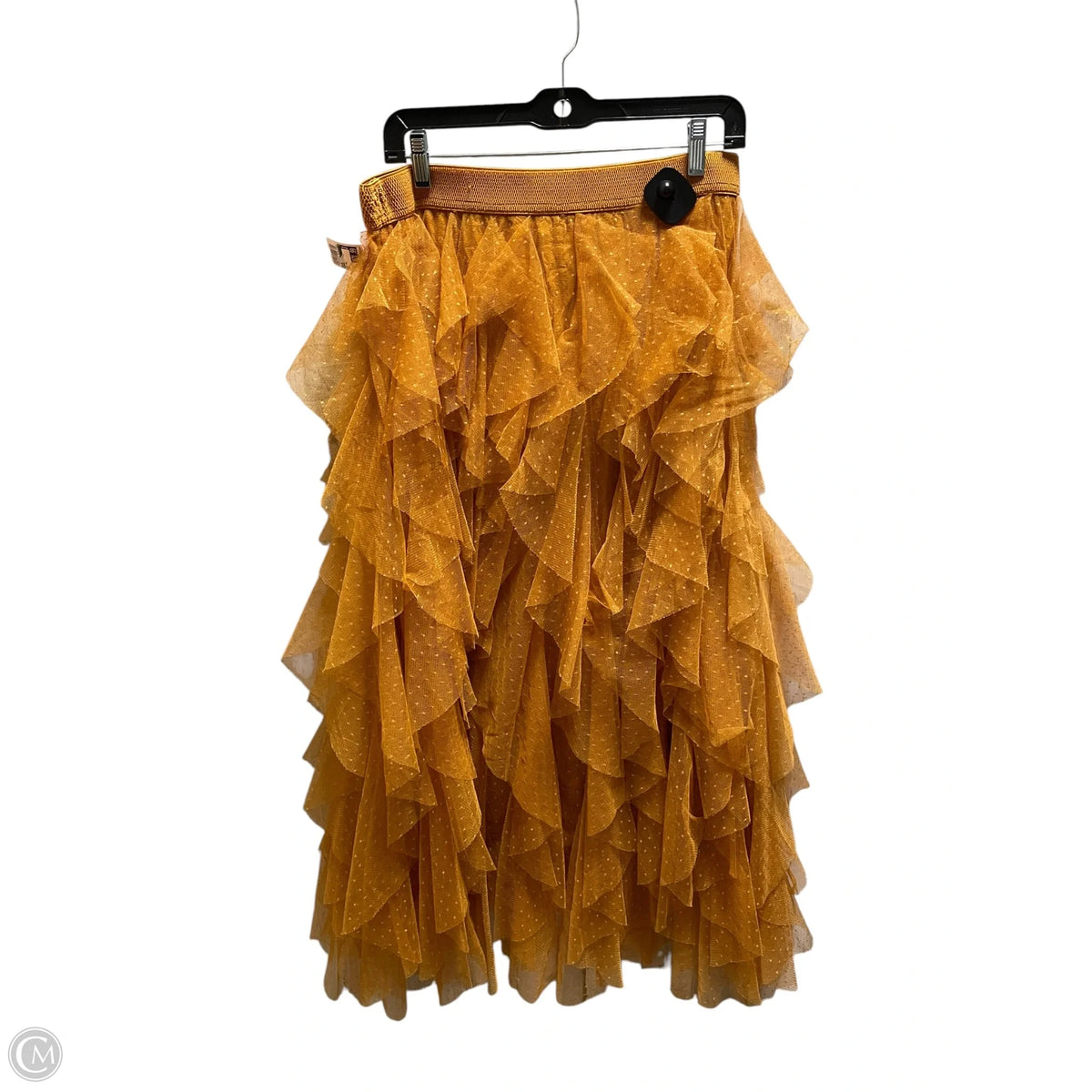 Skirt Maxi By Anthropologie In Yellow, Size: M