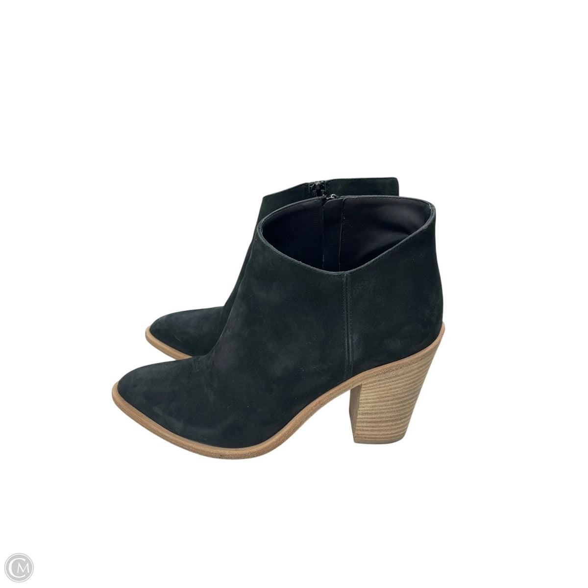 Boots Ankle Flats By Vince In Black, Size: 6.5