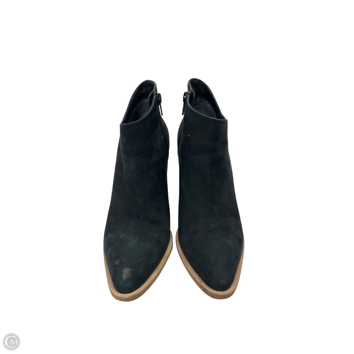 Boots Ankle Flats By Vince In Black, Size: 6.5