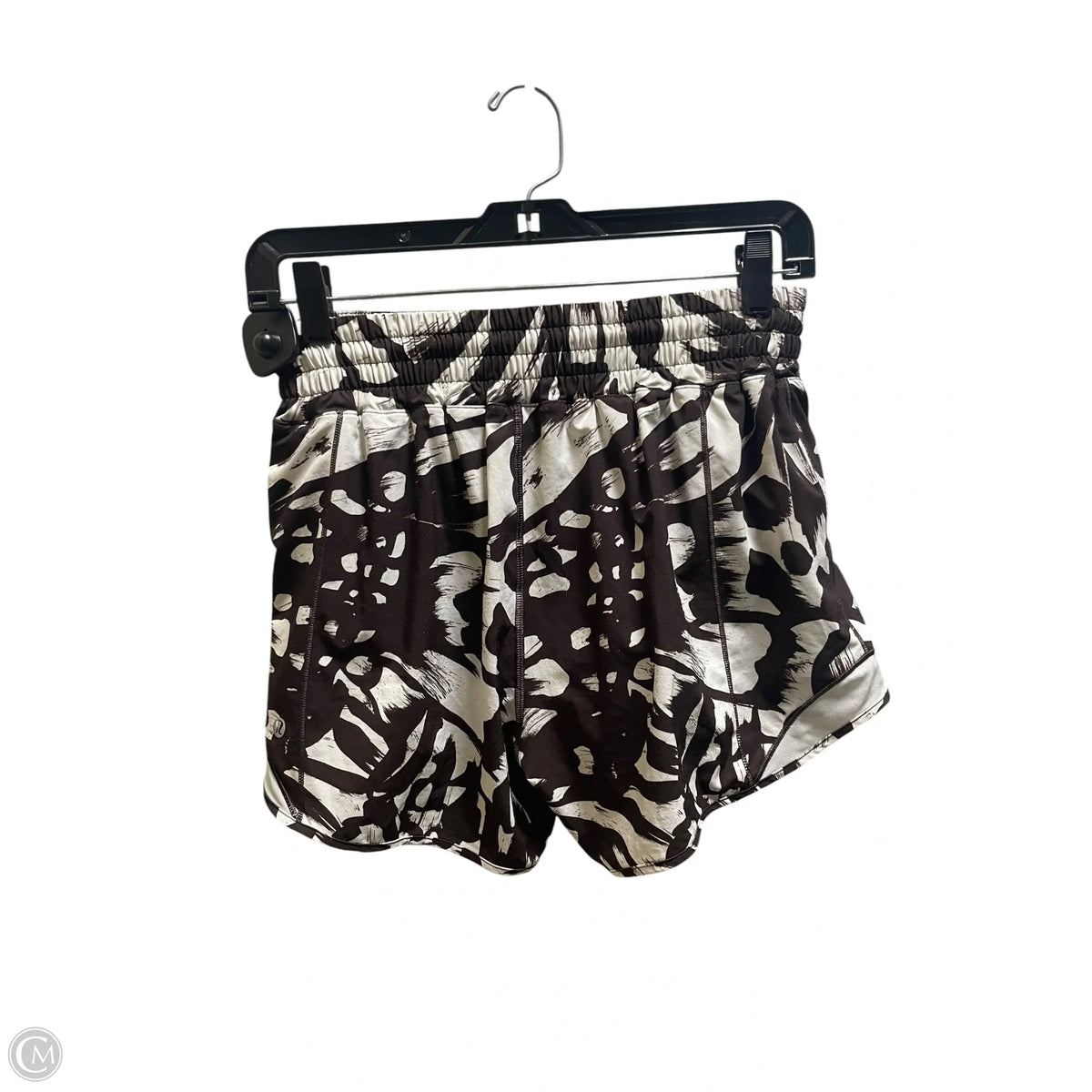 Athletic Shorts By Lululemon In Brown, Size: 6