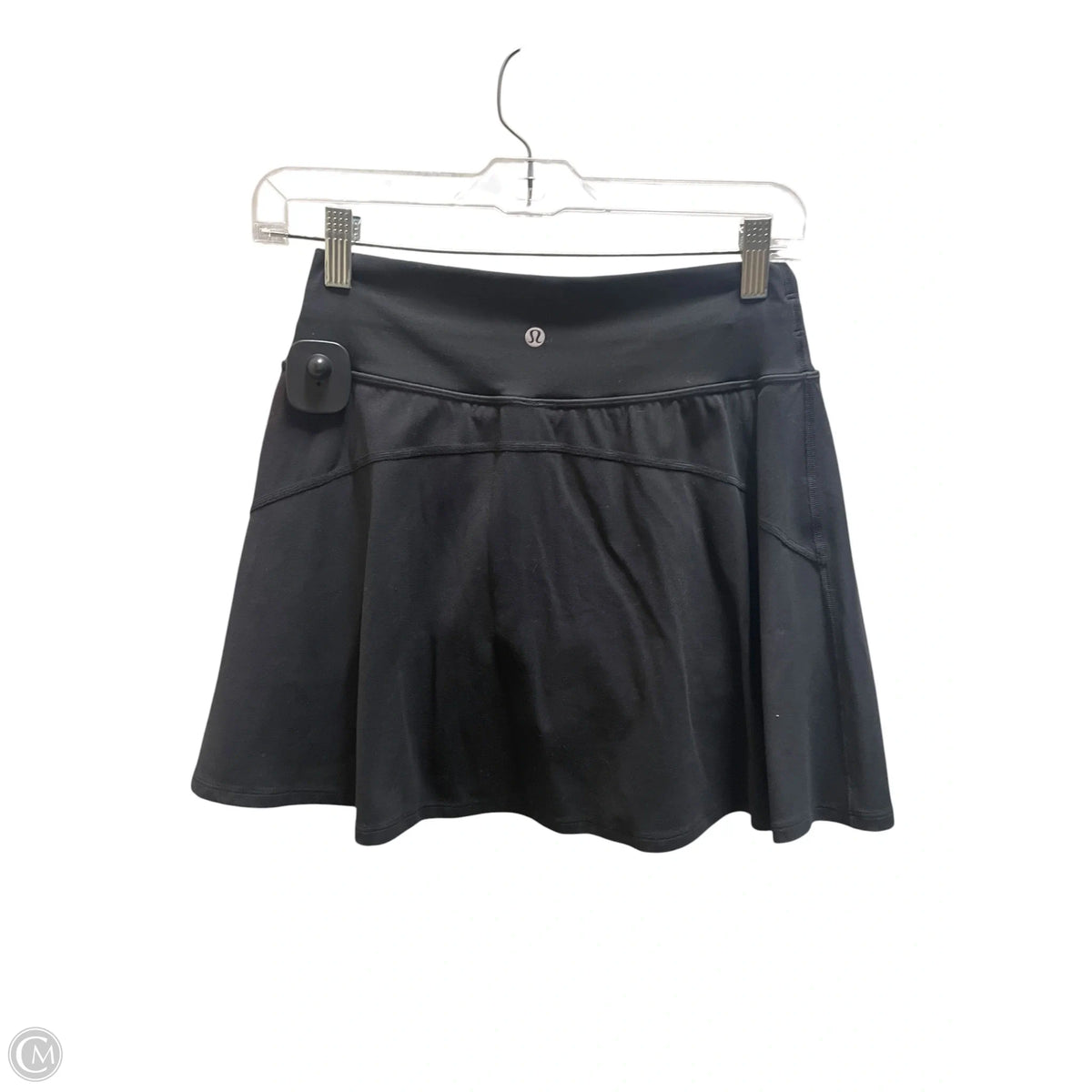 Athletic Skirt By Lululemon In Black, Size: 8